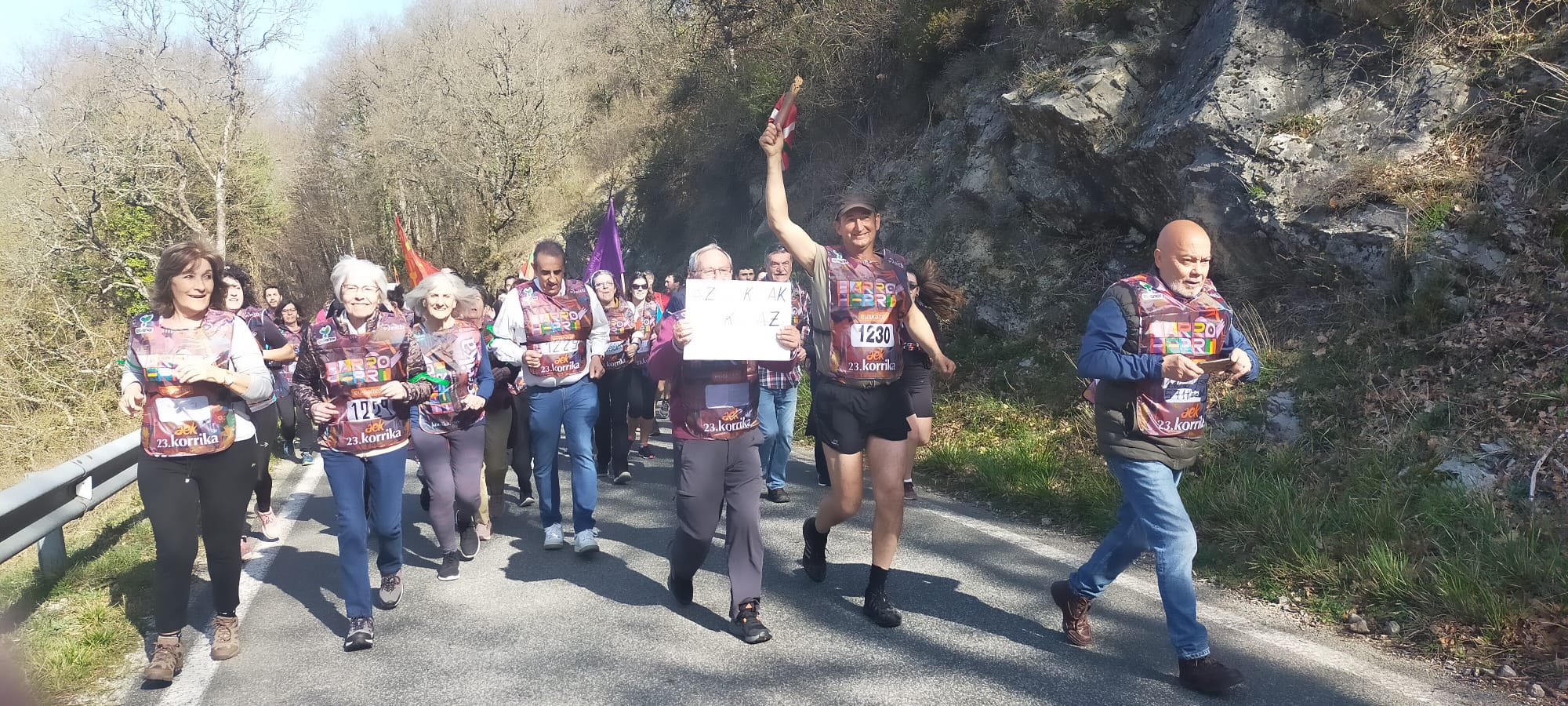 SASOIA En la Korrika del 2024